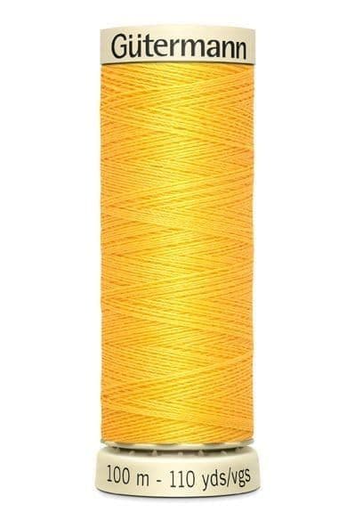 Gutermann Sew All Polyester Thread 100m 788988-417 417 Yellow Sewing Machine Thread