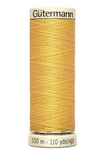 Gutermann Sew All Polyester Thread 100m 788988-488 488 Yellow Buttermilk Sewing Machine Thread