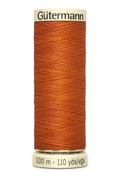 Gutermann Sew All Polyester Thread 100m 788988-932 932 Dark Rust Orange Sewing Machine Thread