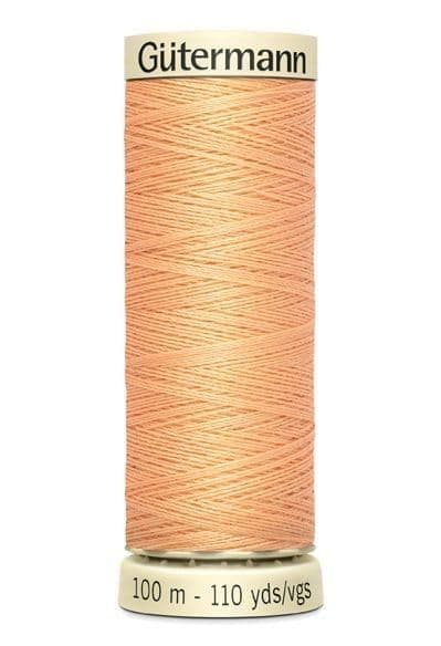 Gutermann Sew All Polyester Thread 100m 788988-979 979 Orange Peach Sewing Machine Thread