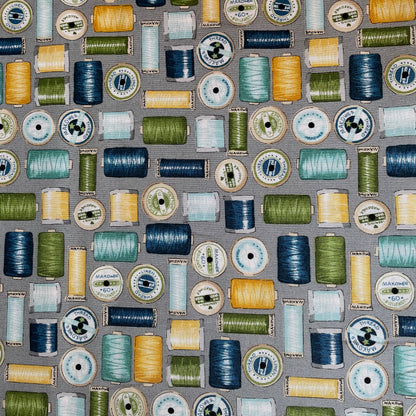 Makower Sewing Room 11 Designs 100% Premium Cotton Fabrics Quilting Craft