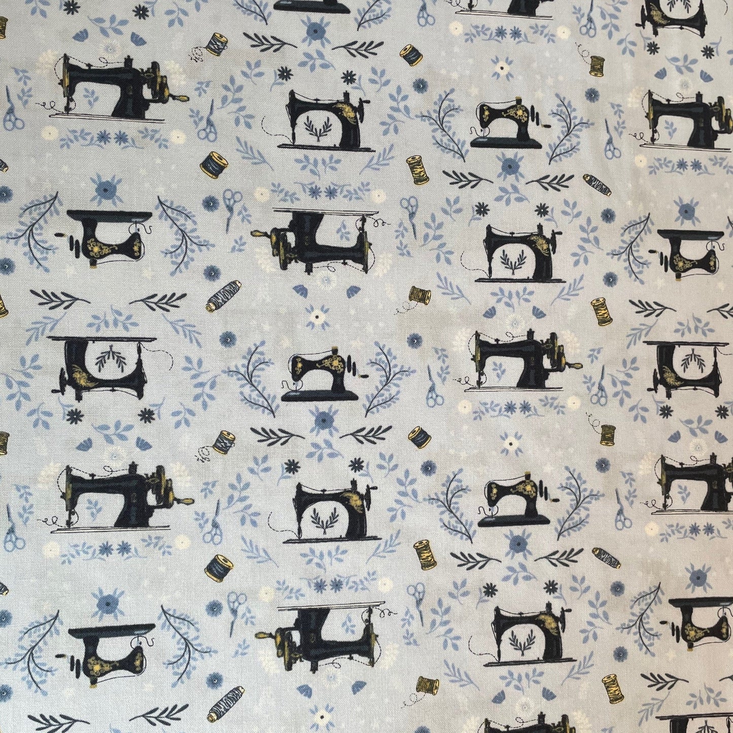 Dear Stella Haberdashery Scissors Notions Sewing Quilting 100% Premium Cotton Fabric