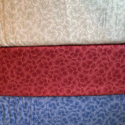 Timeless Treasures Sakura Metallic 3 Colours Sewing Quilting 100% Premium Cotton Fabric