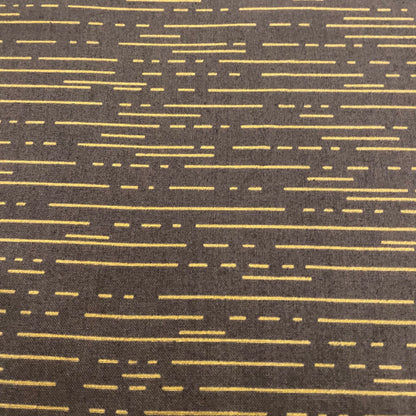 Makower Metallic Stars, Moon & Broken Line  Quilting 9 Designs 100% Premium Cotton Fabric