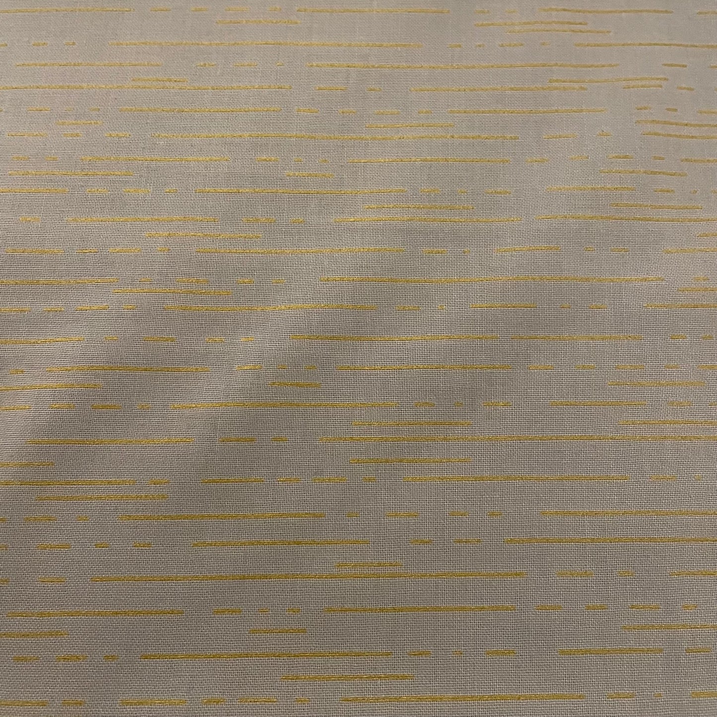 Makower Metallic Stars, Moon & Broken Line  Quilting 9 Designs 100% Premium Cotton Fabric