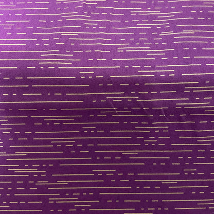 Makower Metallic Stars, Moon & Broken Line  Quilting 9 Designs 100% Premium Cotton Fabric