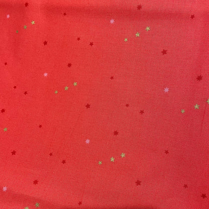 Makower Metallic Stars, Moon & Broken Line  Quilting 9 Designs 100% Premium Cotton Fabric