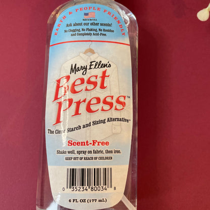 Mary Ellen's Best Press The Clear Starch and Sizing Alternative