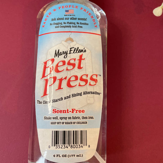 Mary Ellen's Best Press The Clear Starch and Sizing Alternative