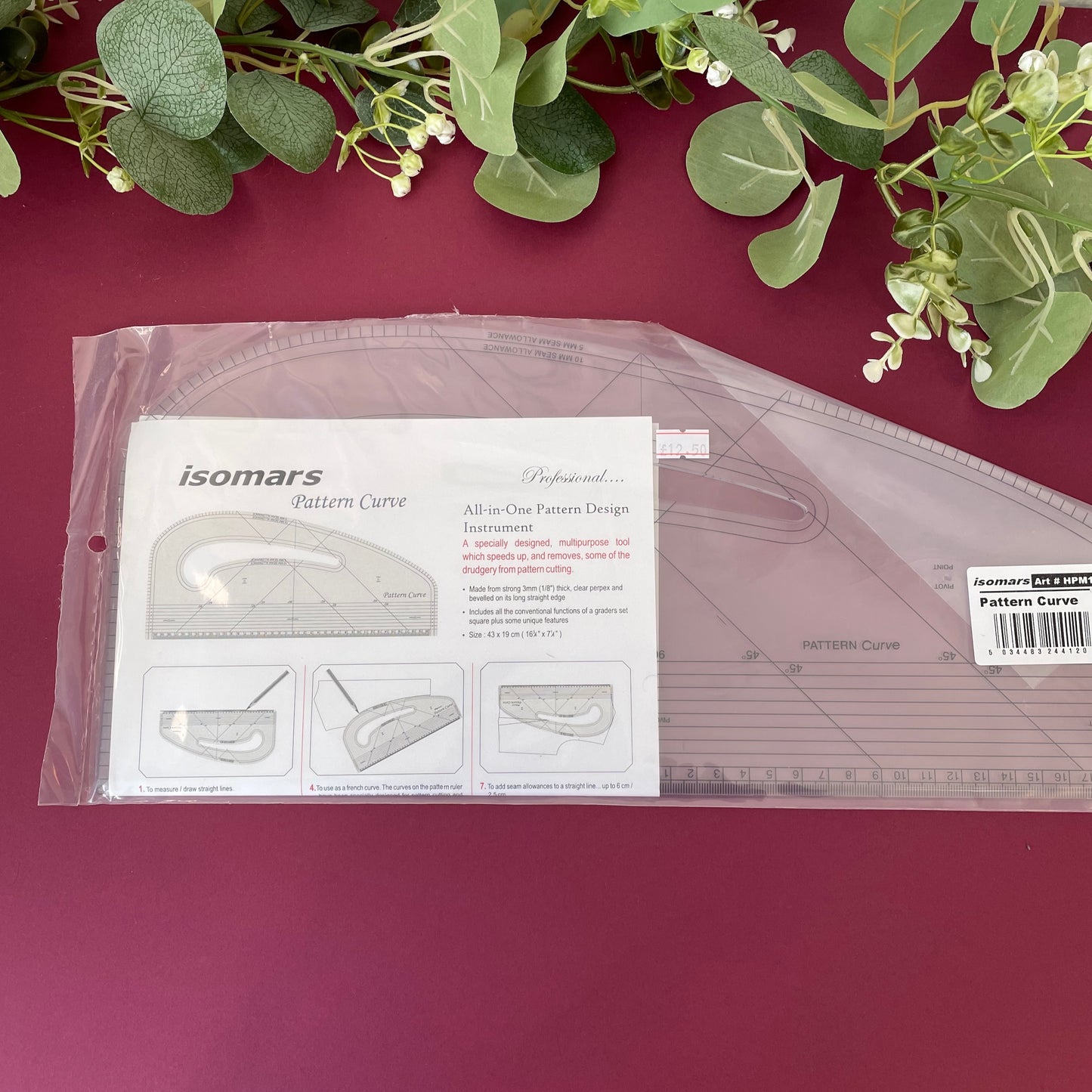 Isomars Pattern Curve Ruler