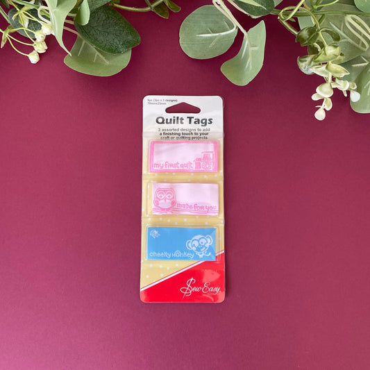 Quilt Tags by Sew Easy