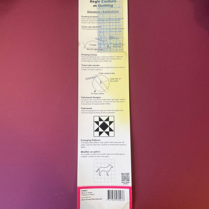 Circle and Scallop Ruler by Sew Easy