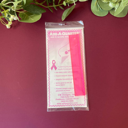 Add-A-Quarter Quarter Inch Rule