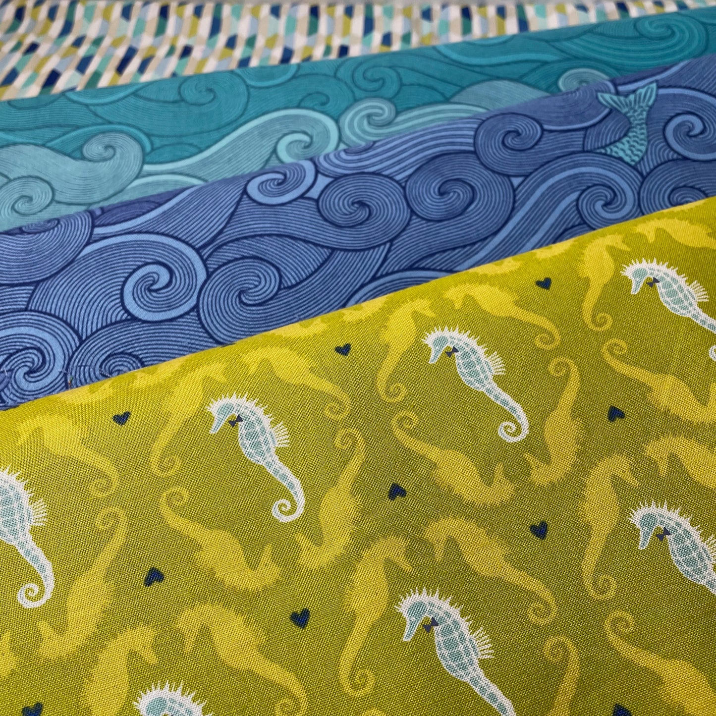 Into the Deep Michael Miller Seaside Quilting 100% Premium Cotton Fabric