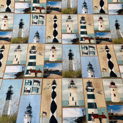 Stof Bord de Mer 7 Seaside Quilting 100% Premium Cotton Fabric
