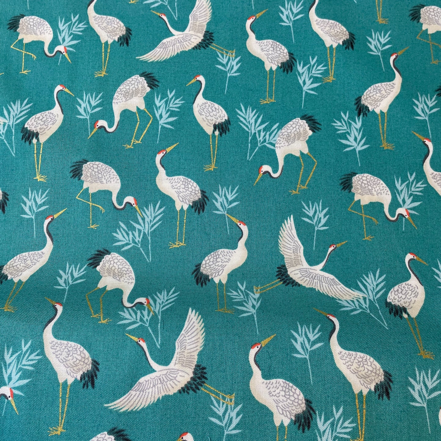 Makower Michiko 14 Designs Metallics and 1 Panel 100% Premium Cotton Fabric