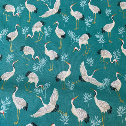 Makower Michiko 14 Designs Metallics and 1 Panel 100% Premium Cotton Fabric