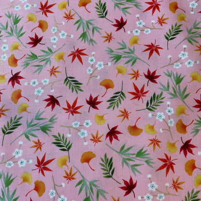 Makower Michiko 14 Designs Metallics and 1 Panel 100% Premium Cotton Fabric