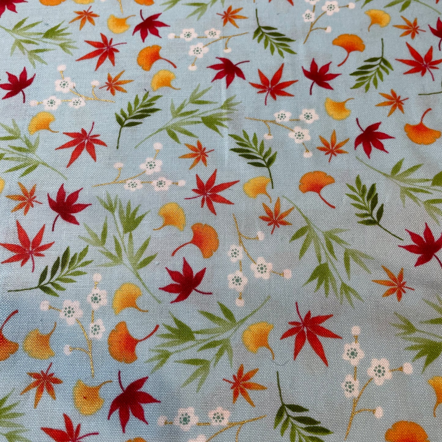 Makower Michiko 14 Designs Metallics and 1 Panel 100% Premium Cotton Fabric