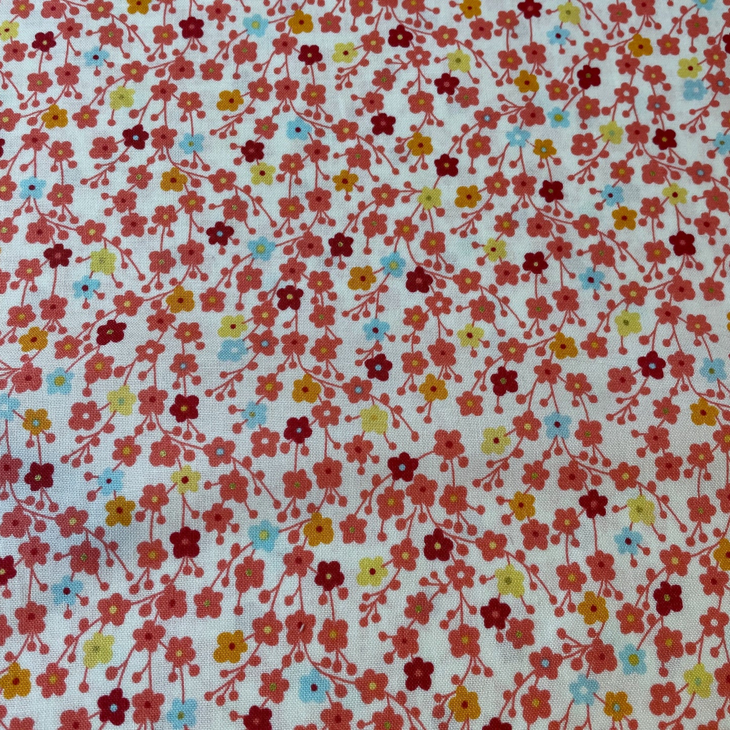 Makower Michiko 14 Designs Metallics and 1 Panel 100% Premium Cotton Fabric