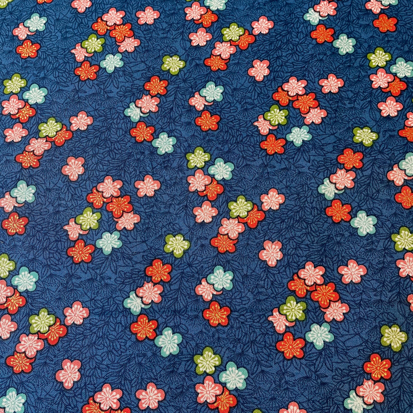 Makower Michiko 14 Designs Metallics and 1 Panel 100% Premium Cotton Fabric