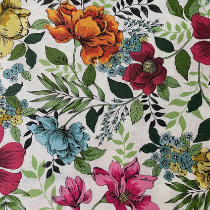 Makower Jewel Tones 10 Designs and 1 Panel 100% Premium Cotton Fabric