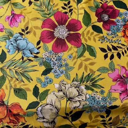Makower Jewel Tones 10 Designs and 1 Panel 100% Premium Cotton Fabric