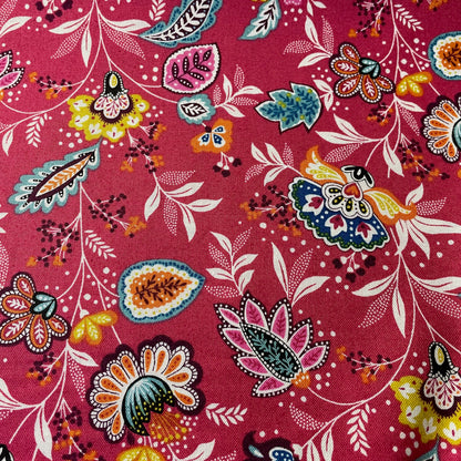 Makower Jewel Tones 10 Designs and 1 Panel 100% Premium Cotton Fabric