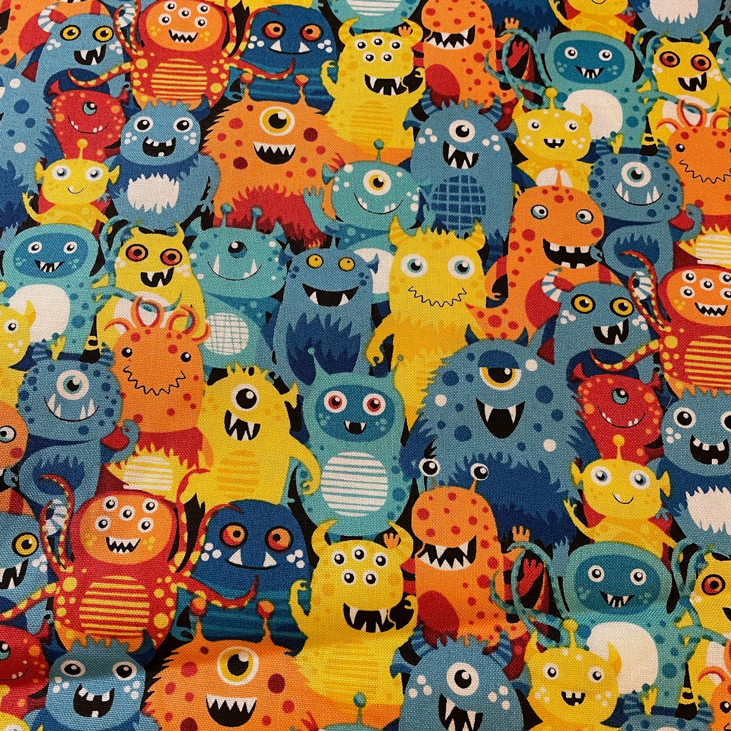 Novelty Space Planets Cars Diggers DIY Tools 100% Premium Cotton Fabric