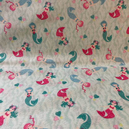 Novelty Princess Unicorn Ballet Dancer Mermaid Frozen Fairy Fairytale 100% Premium Cotton Fabric