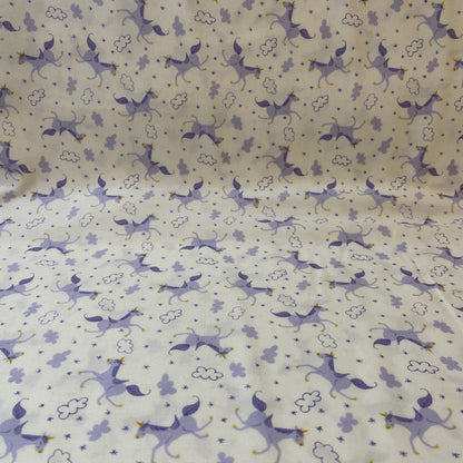 Novelty Princess Unicorn Ballet Dancer Mermaid Frozen Fairy Fairytale 100% Premium Cotton Fabric