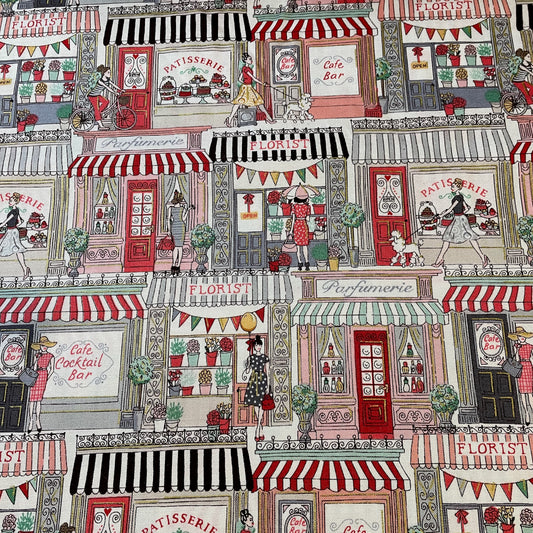 Makower Pamper 14 Designs and 2 Panels 100% Premium Cotton Fabric