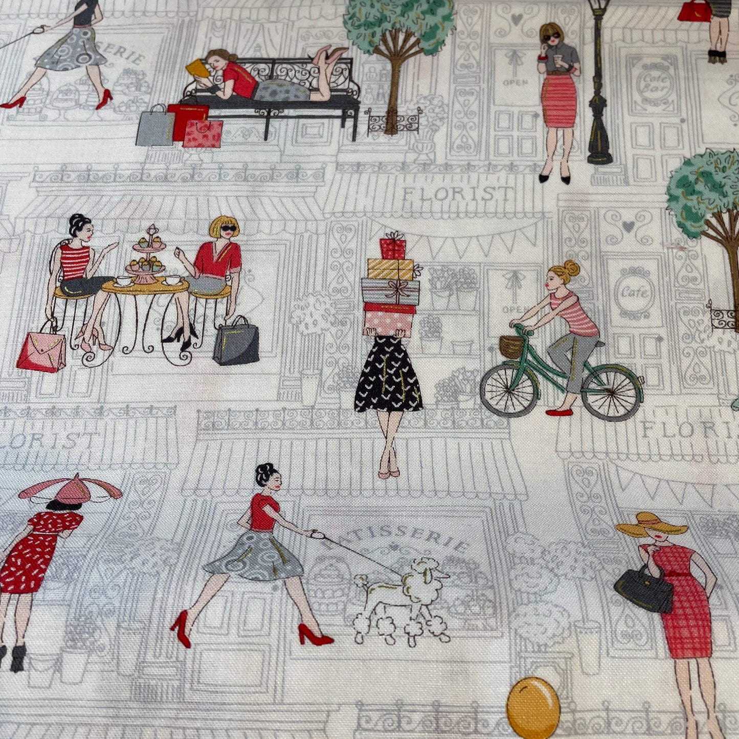 Makower Pamper 14 Designs and 2 Panels 100% Premium Cotton Fabric