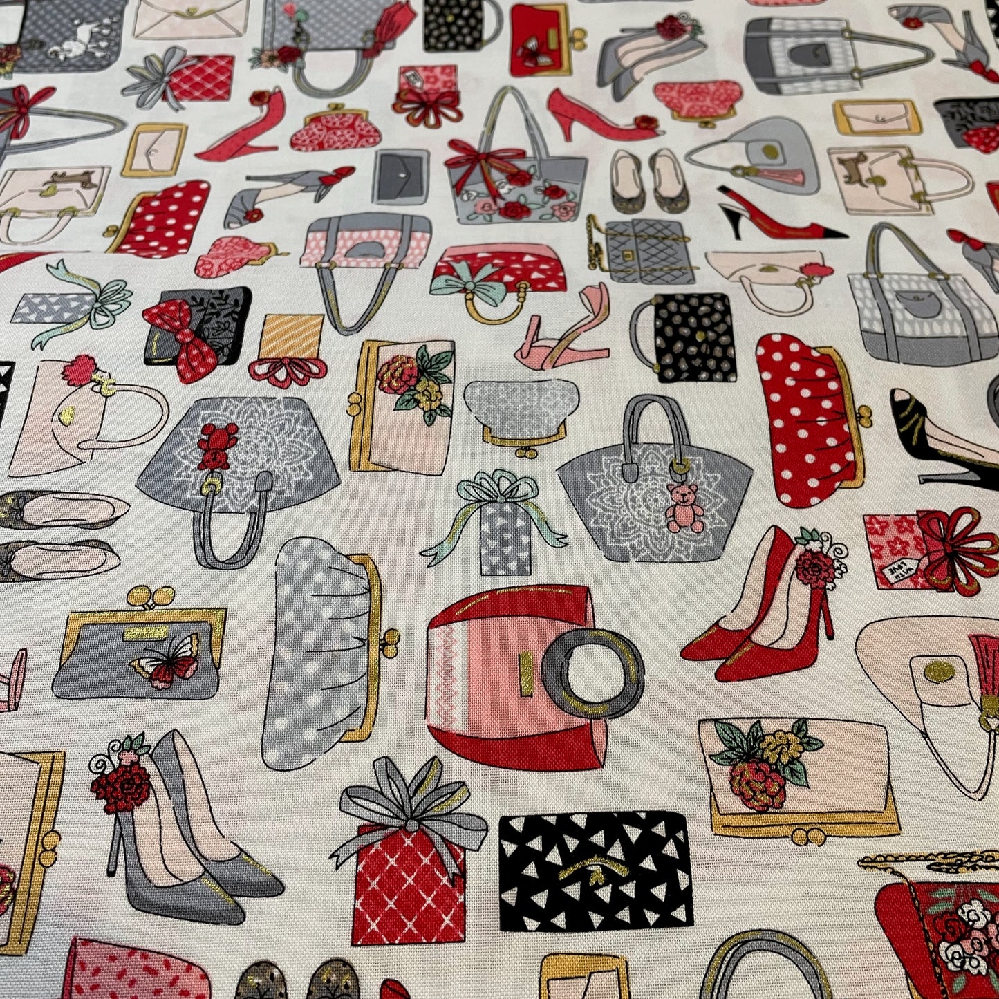 Makower Pamper 14 Designs and 2 Panels 100% Premium Cotton Fabric