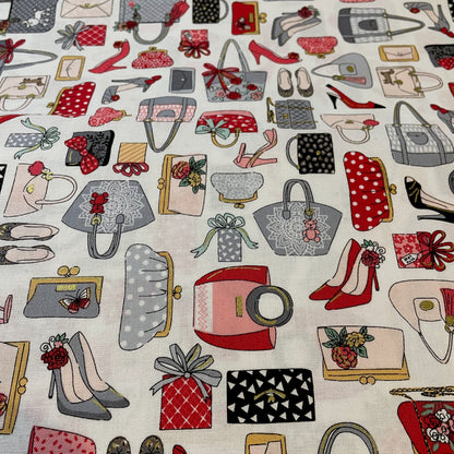 Makower Pamper 14 Designs and 2 Panels 100% Premium Cotton Fabric