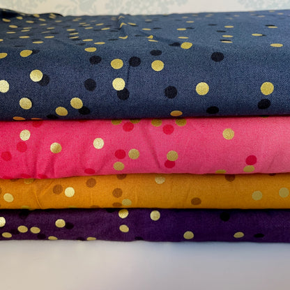 Moda Ombre Confetti Metallic Fabric 4 Colours Quilting Patchwork Craft 100% Premium Cotton Fabric