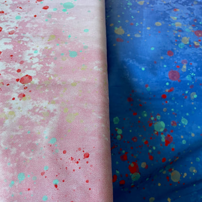 Moda Lipstick Cowgirl Ombre Gradient Splatter 5 Colours Quilting Patchwork Craft 100% Premium Cotton Fabric