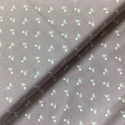 Makower Andover Bijoux Small Flower on Lilac 100% Premium Cotton Fabric 8707 P