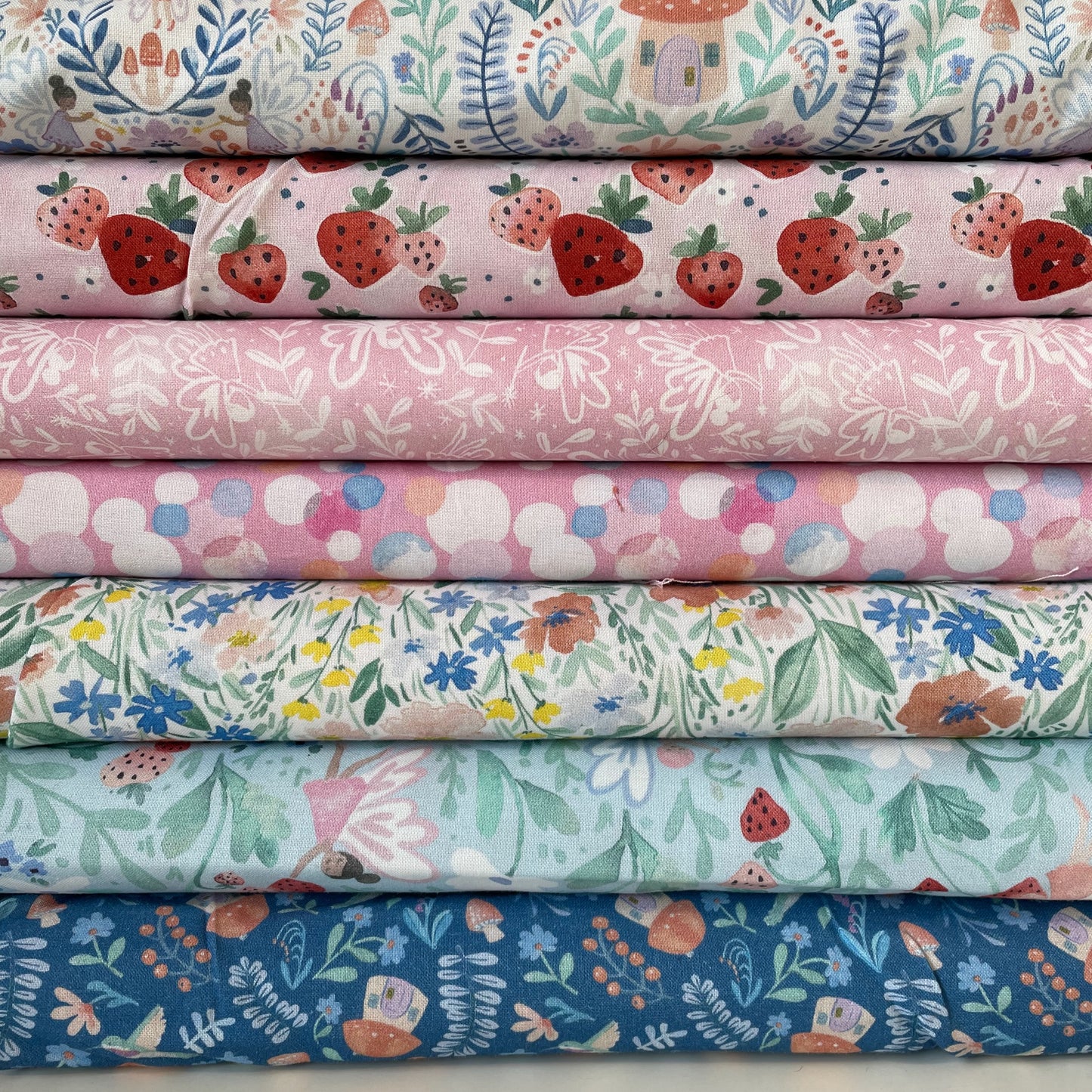 Dear Stella Forest Fairy Collection Patchwork Craft Quilting 100% Premium Cotton Fabric