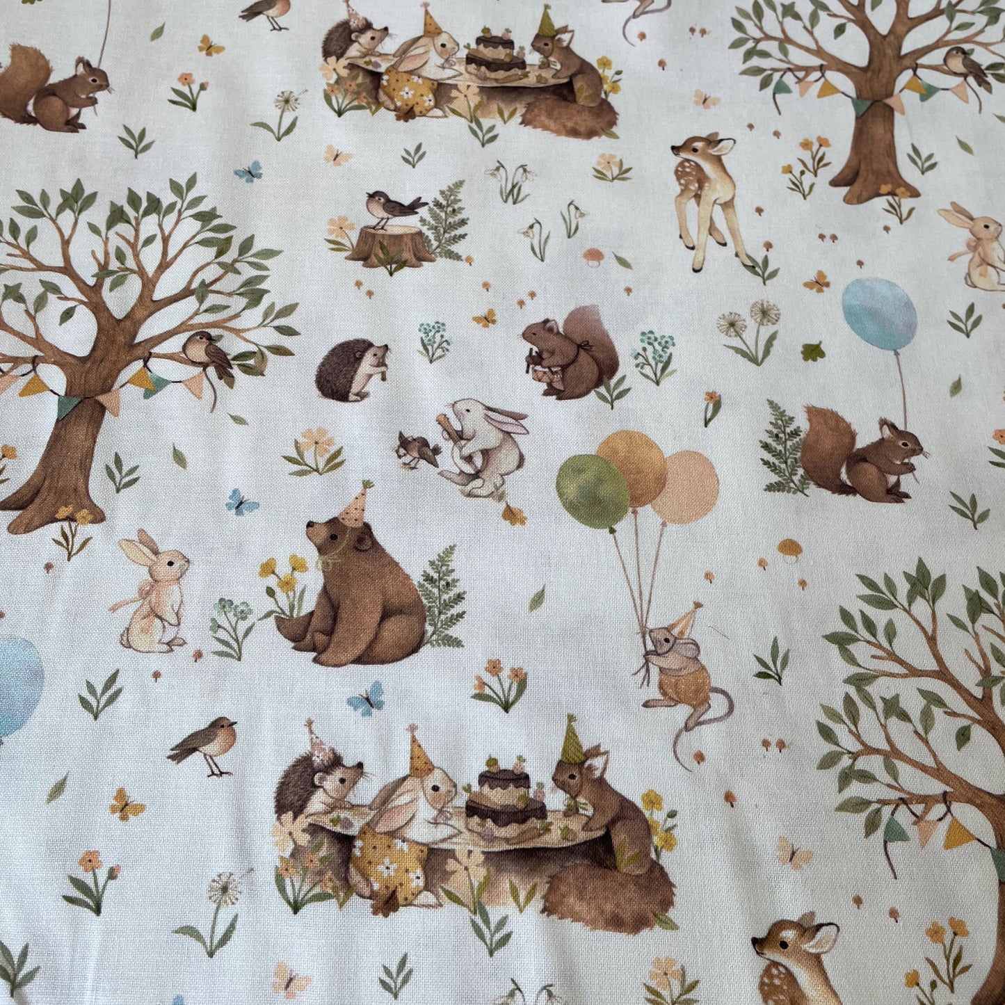 Dear Stella Little Fawn and Friends Celebration 5 Designs Patchwork Craft Quilting 100% Premium Cotton Fabric