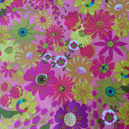 Andover Between Open Eyed Floral  Alison Glass 3 Colours Quilting Patchwork Craft 100% Premium Cotton Fabric