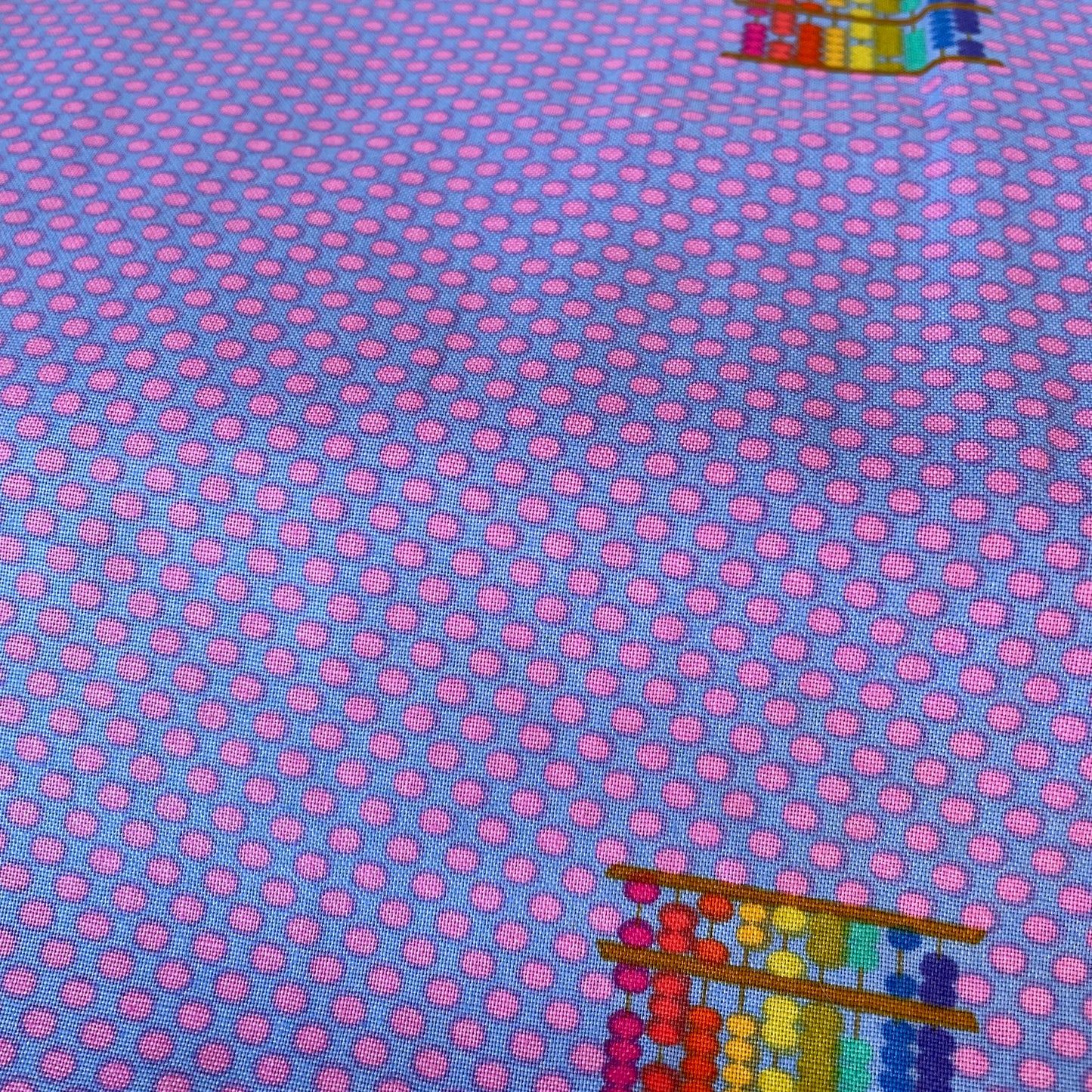 Andover Makower Ellipse Lapis Abacus Dot Alison Glass 7 Colours Quilting Patchwork Craft 100% Premium Cotton Fabric