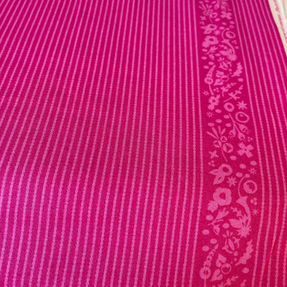 Andover Makower Ellipse Cosmos Oval Stripe Double Floral Border Alison Glass 7 Colours Quilting Patchwork Craft 100% Premium Cotton Fabric
