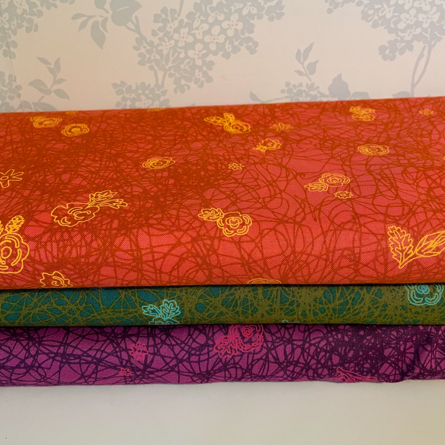 Andover Between Chaos In Forest Alison Glass 3 Colours Quilting Patchwork Craft 100% Premium Cotton Fabric
