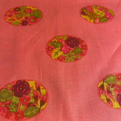 Andover Makower Ellipse Floral Dot Alison Glass 3 Colours Quilting Patchwork Craft 100% Premium Cotton Fabric