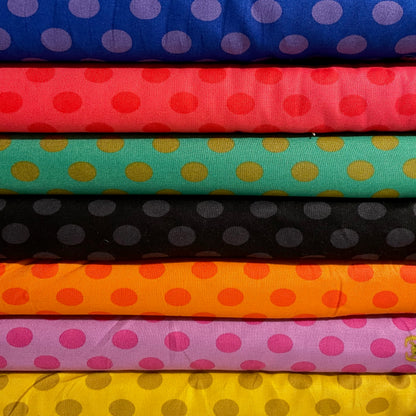 Andover Makower Ellipse Scarab Dot Alison Glass 7 Colours Quilting Patchwork Craft 100% Premium Cotton Fabric