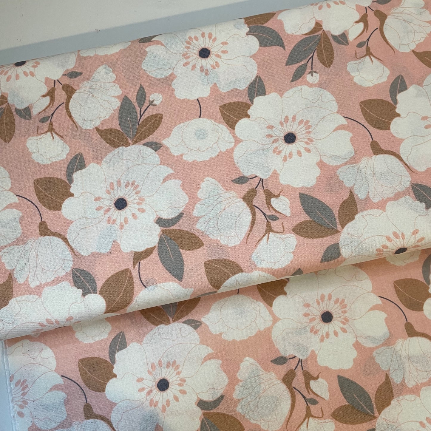 Emma and Mia With Love Geometric Flowers Spots 5 Designs Patchwork Craft Quilting 100% Premium Cotton Fabric