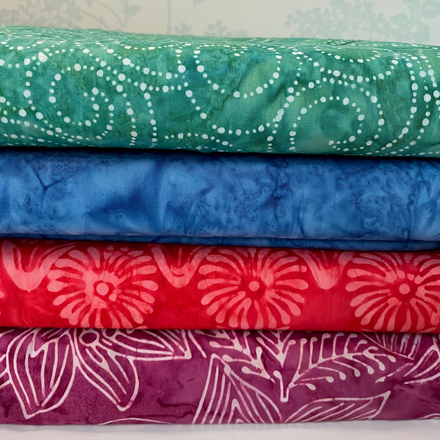 Moda Calypso Batik Fabric From Indonesia Kate Spain 4 Colours Quilting Patchwork Craft 100% Premium Cotton Fabric