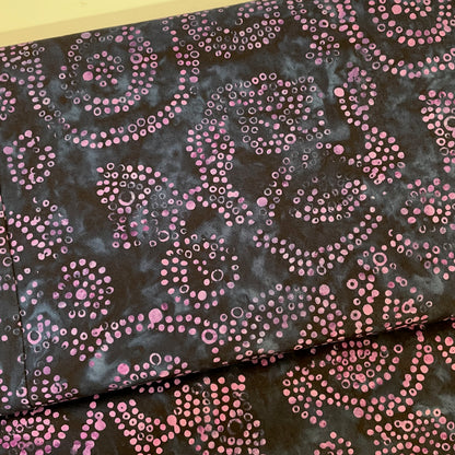 Island Batiks from Bali 100% Cotton Batik Fabric | Authentic Indonesian Hand-Dyed Cotton for Quilting, Patchwork & Sewing | 10 Colours Set 1