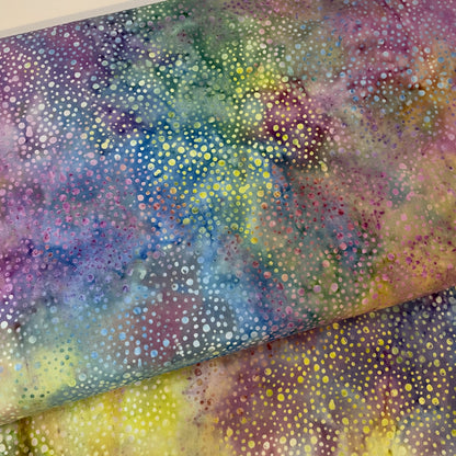 Island Batiks Fabric From Bali 10 Colours Set 2 Quilting Patchwork Craft 100% Premium Cotton Fabric